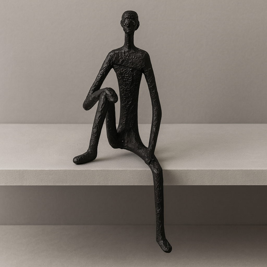 Sitting Art Sculpture