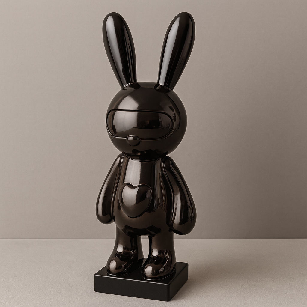 Modern Bunny Sculpture