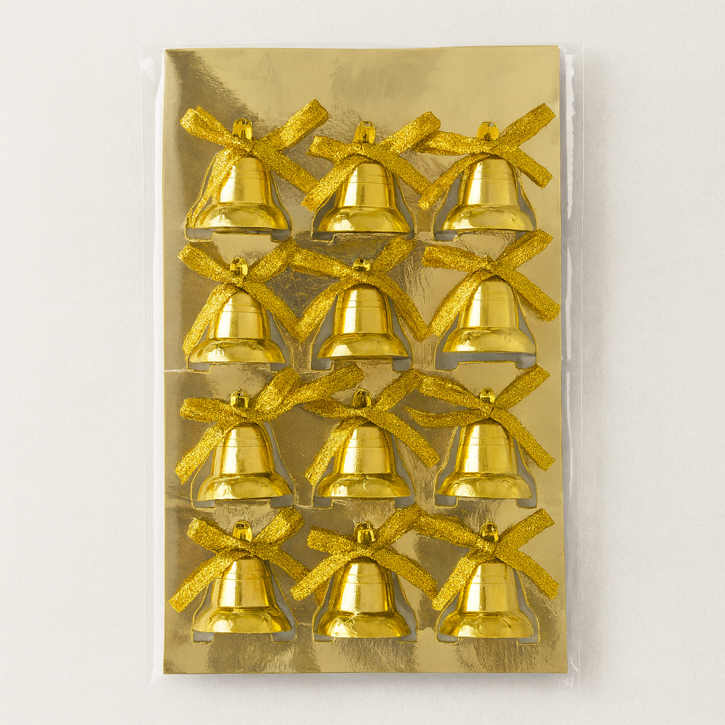 Christmas Bell Tree Ornaments pack of 2