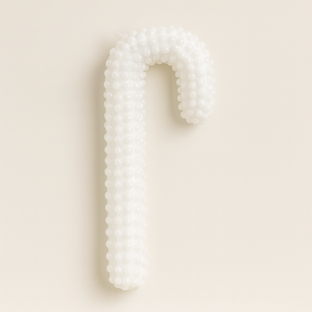 Pearl Decorative Candy Cane pack of 2