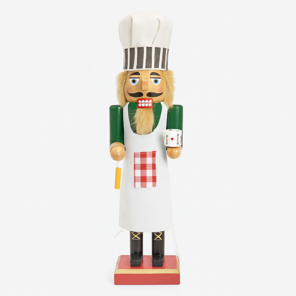 Festive Chef Nutcracker Figurine (40cm)