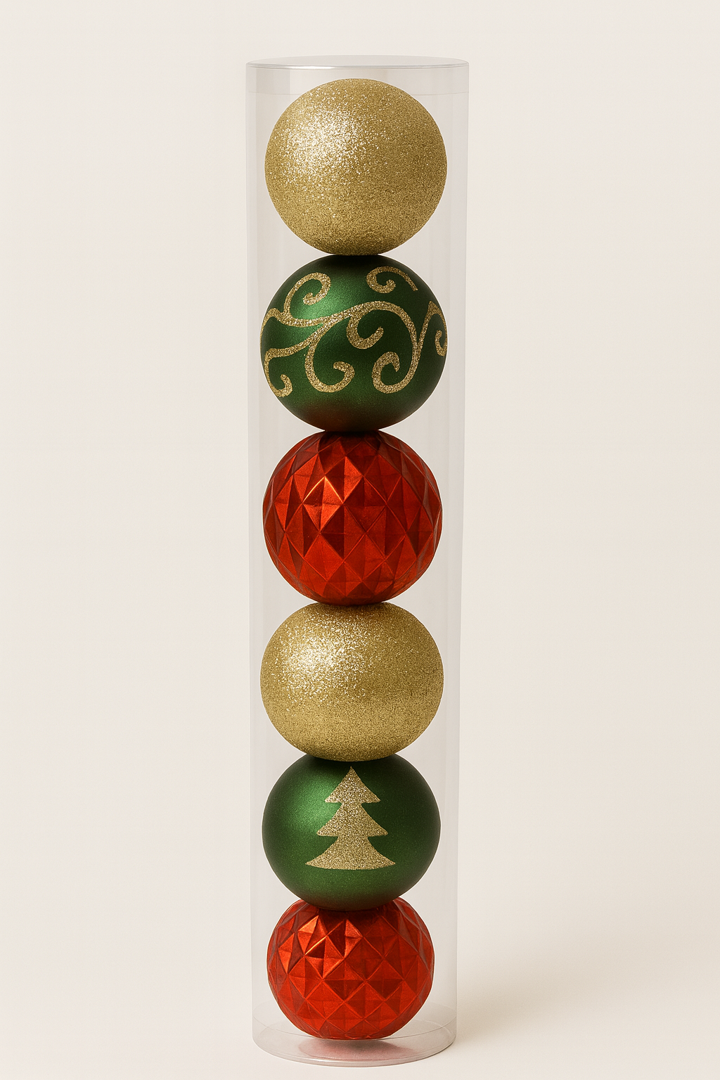 Christmas Balls Decoration - Pack Of 2