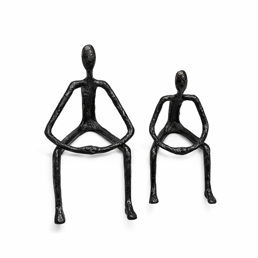Metal Artistic Décor Set of 2