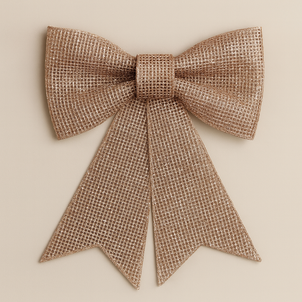 Elegant Christmas Tree Decorative Bow