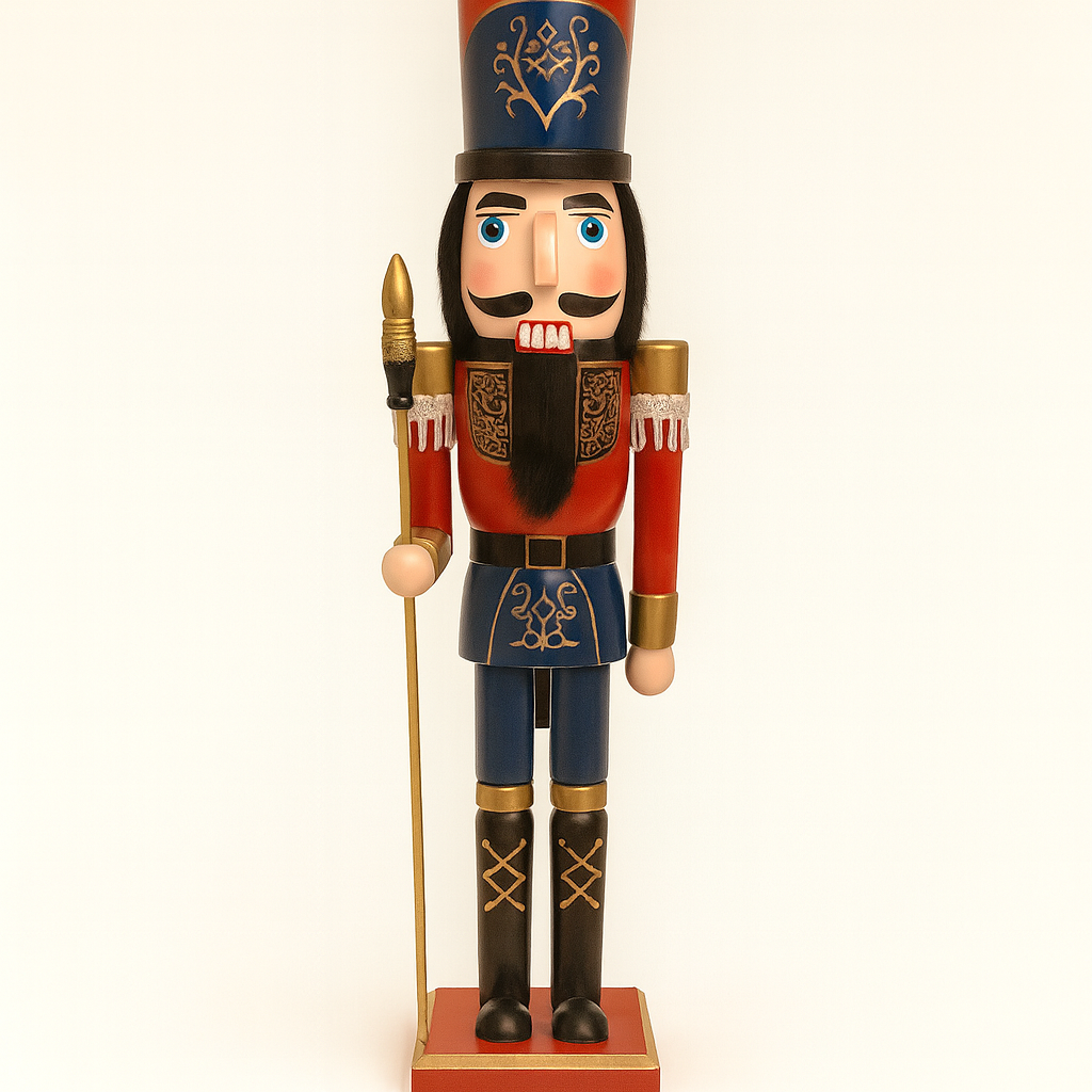 Premium Wooden Nutcracker – Holiday Collection (60cm)