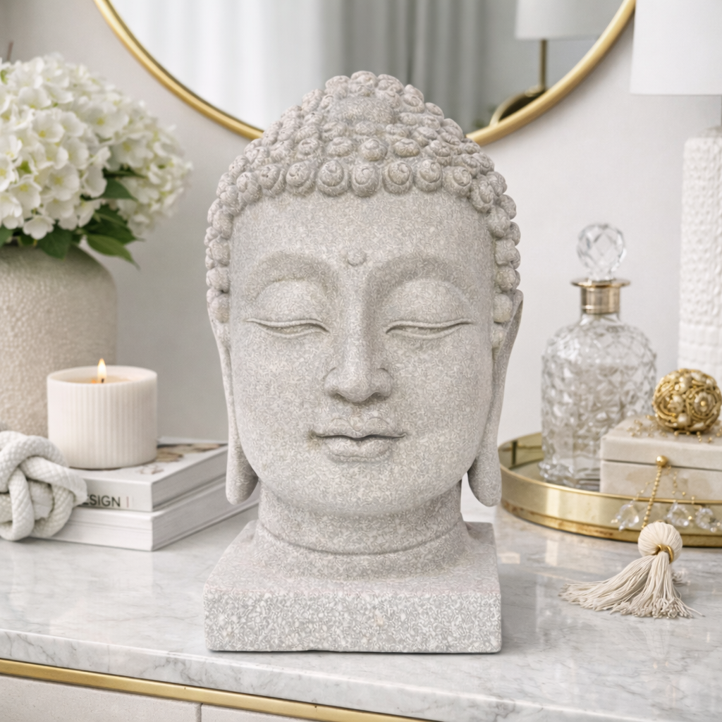 Luxury Buddha Decorative Statue | Refined & Elegant Accent (45cm)