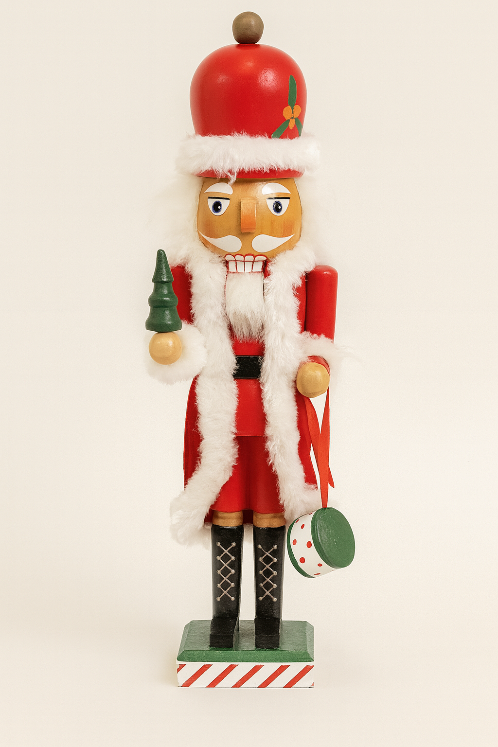 Festive Santa Nutcracker Figurine (40cm)