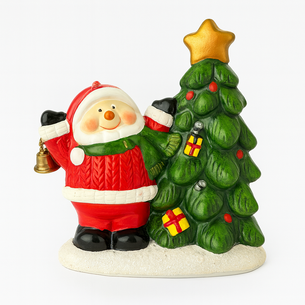 Santa & Tree Decor - Lighted