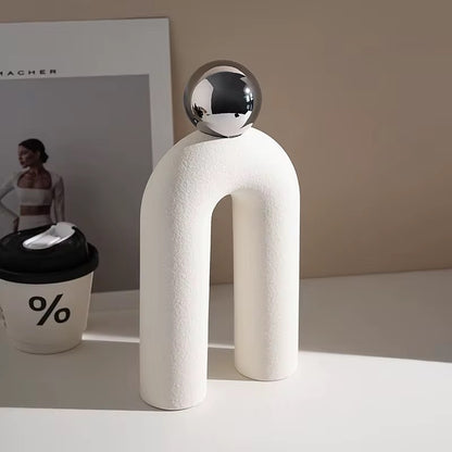 White Decor Object