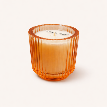 Scented Glass Candles in Elegant Colors