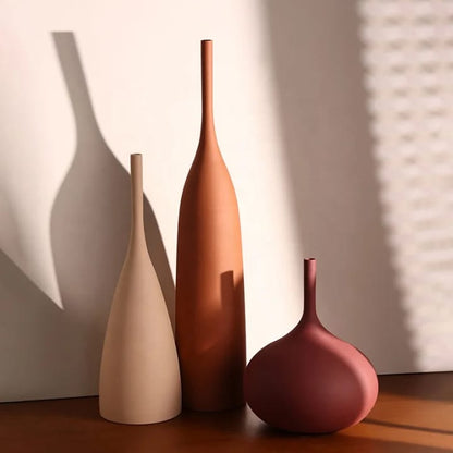 Warm-Toned Modern Vases 🤎