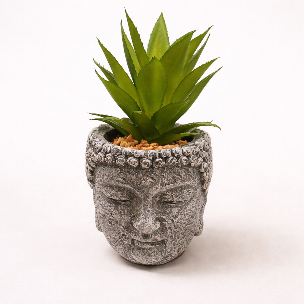 Face Planter with Green Accent