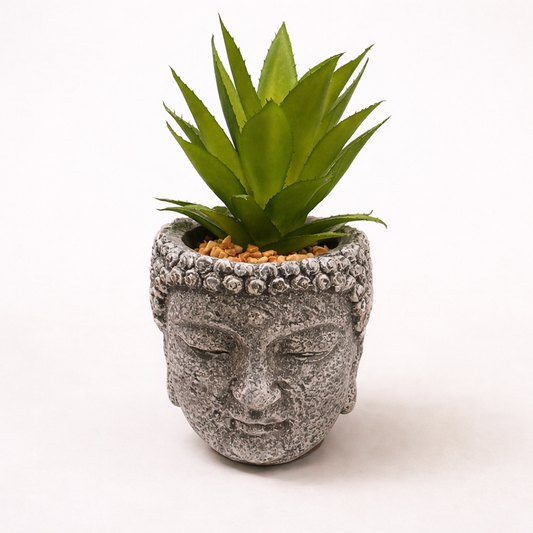 Face Planter with Green Accent