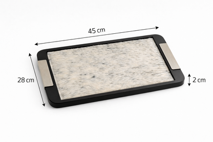 Luxury Horsehide Serving Tray