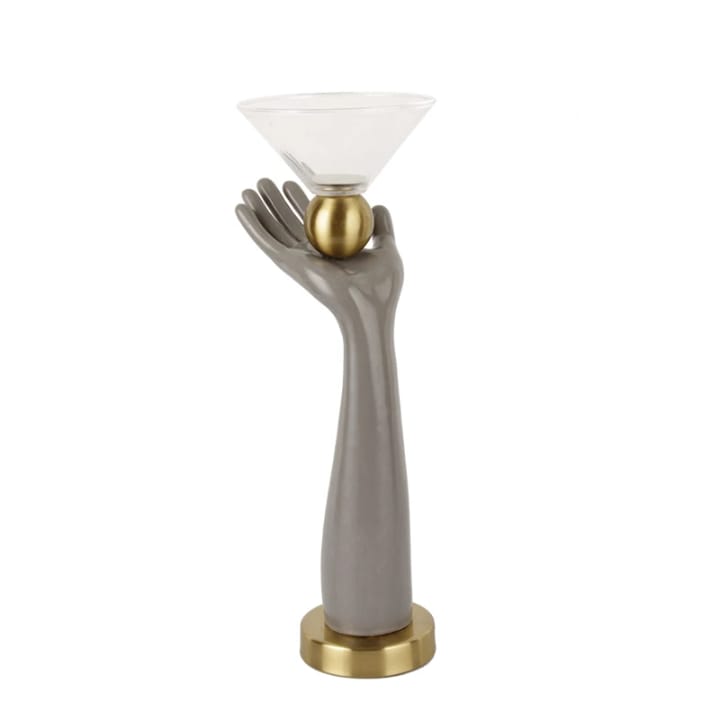 Modern Hand-Shaped Candle Holder