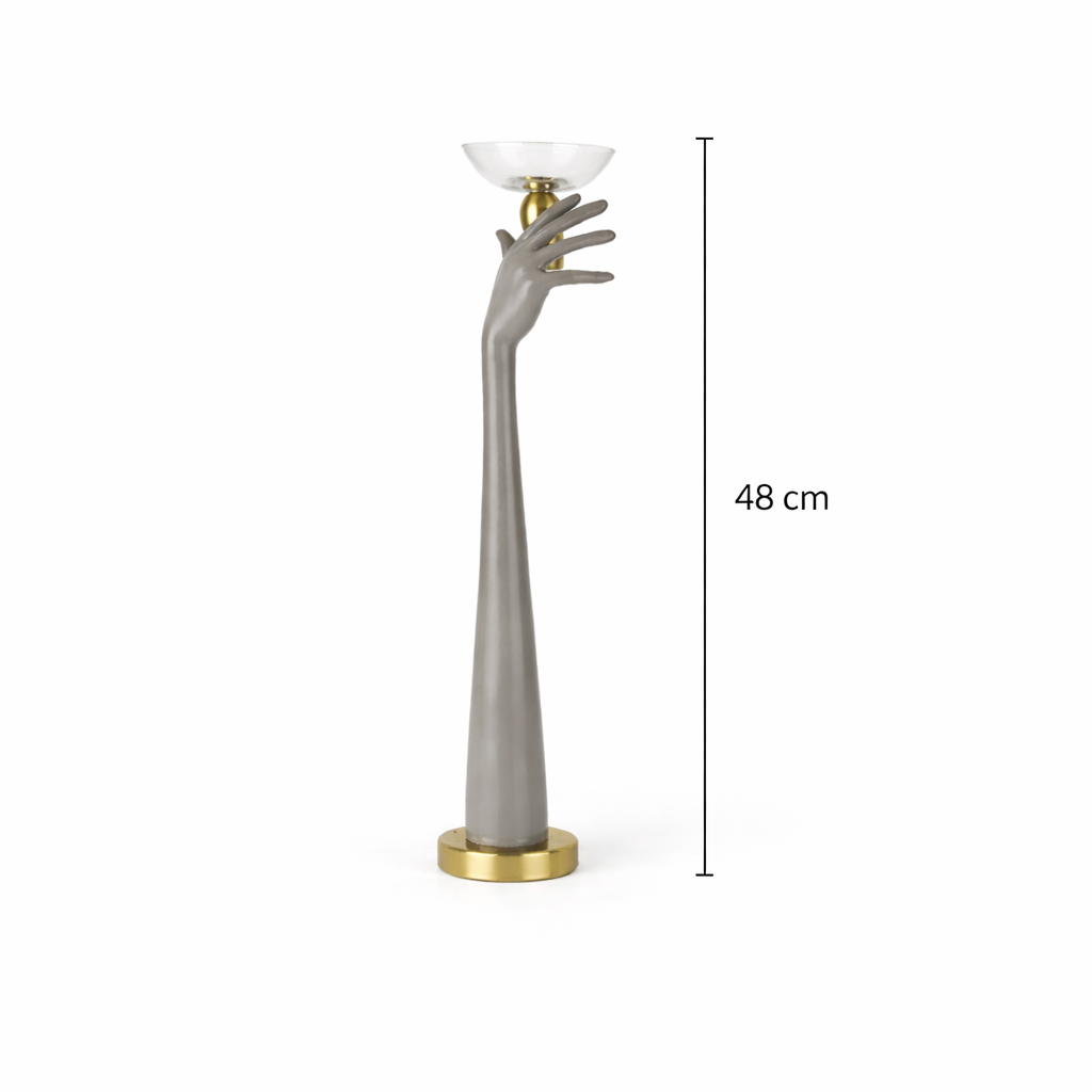 Modern Hand-Shaped Candle Holder