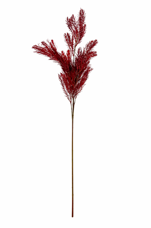 Elegant Artificial Red Foliage Branch - PACK OF 2