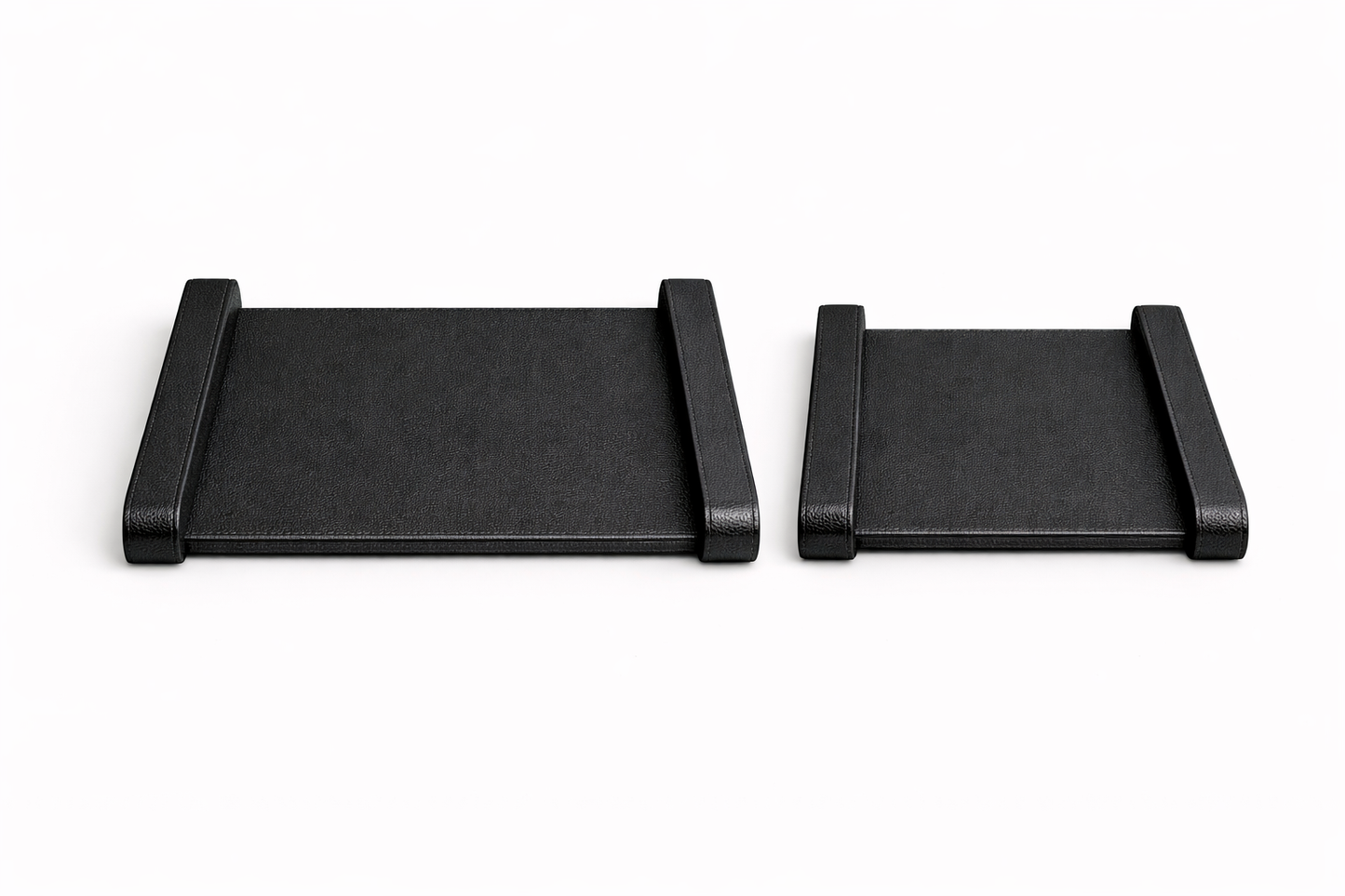 Leather Decorative Tray Set with a Luxurious Touch