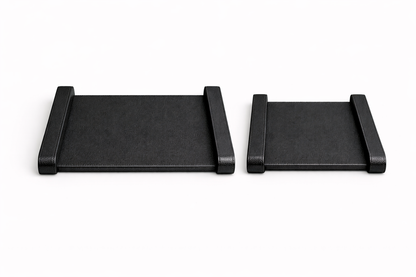 Leather Decorative Tray Set with a Luxurious Touch