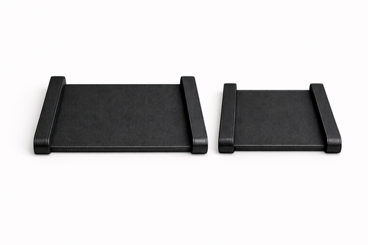 Leather Decorative Tray Set with a Luxurious Touch