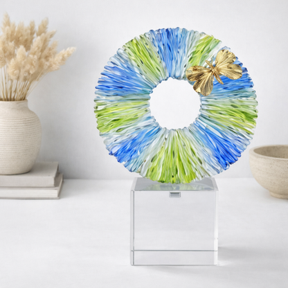Art Crystal Decor Sculpture