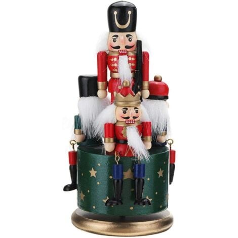 Rotating Musical Nutcracker Decoration