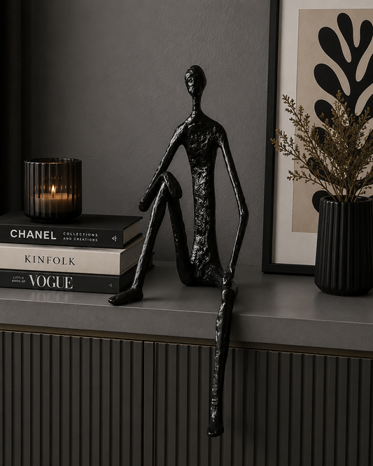 Modern Seated Figure Sculpture 60CM