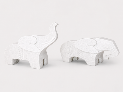Elephant Decorative Figurine Set