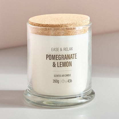 Pomegranate & Lemon Scented Candle