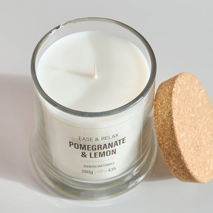 Pomegranate & Lemon Scented Candle