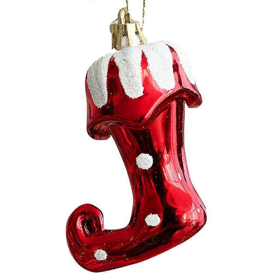 Christmas Décor – Santa Boots Ornament Set of 3