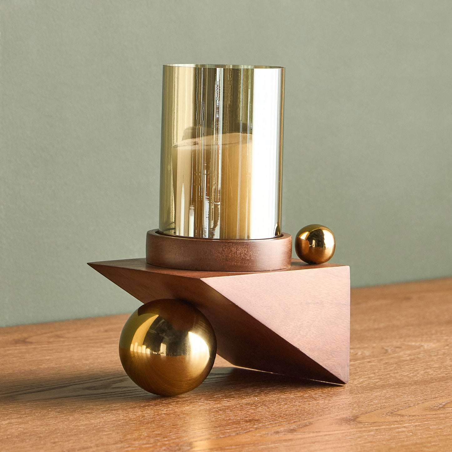 Geometric Decorative Candle Holder | Contemporary Luxury