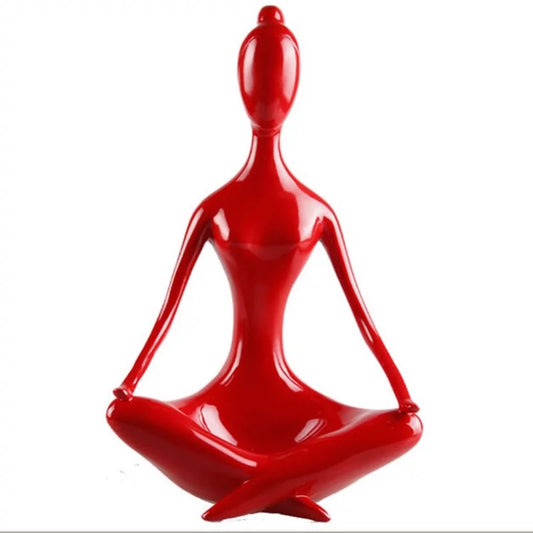 33cm Yoga Girl sculpture