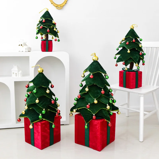 Illuminated Festive Decorative Gift-Base Tree