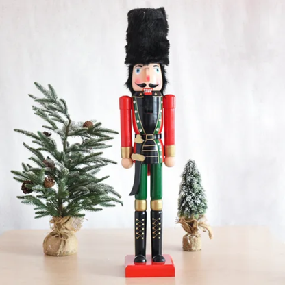 Premium Wooden Nutcracker – Holiday Collection (60cm)