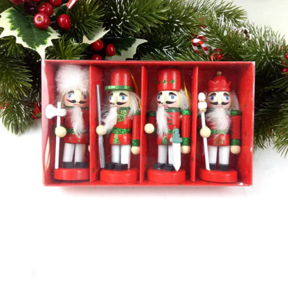 Wooden Nutcracker Ornament - Buy 1 Get 1 Free