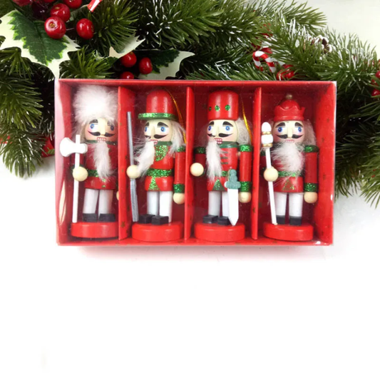 Wooden Nutcracker Ornament - Buy 1 Get 1 Free