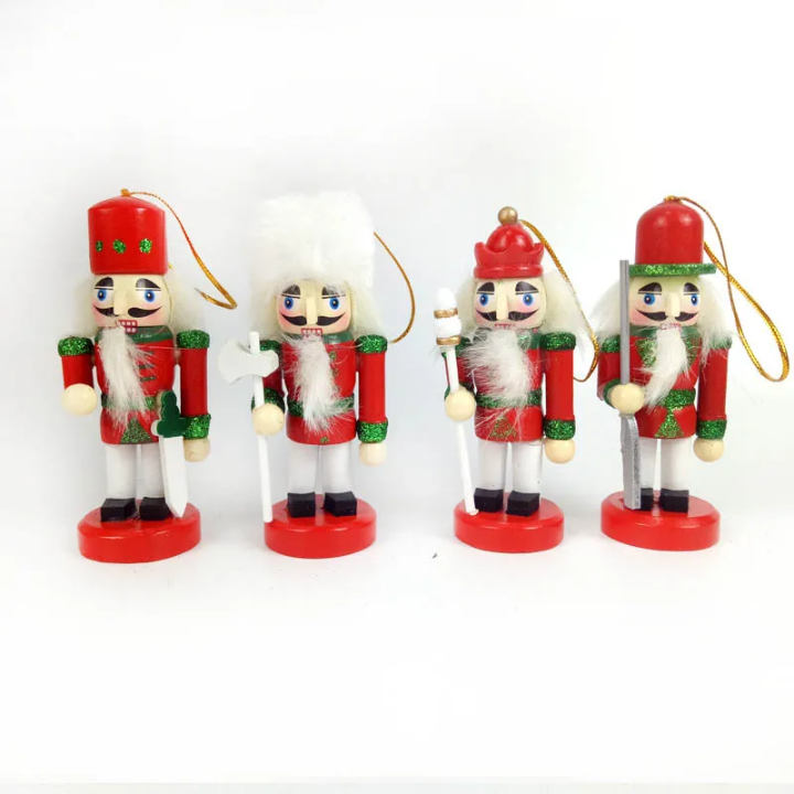 Wooden Nutcracker Ornament - Buy 1 Get 1 Free