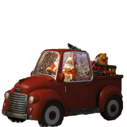 Light-Up Santa’s Red Truck