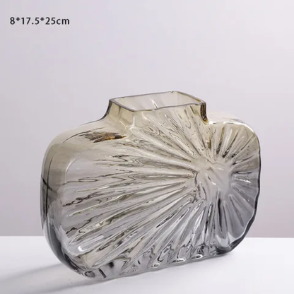 Modern Luxury Glass Vases- set of 2