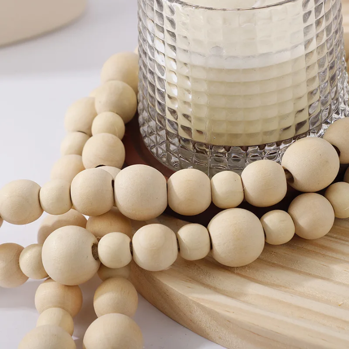 Natural Wooden Home Décor - pack of 2