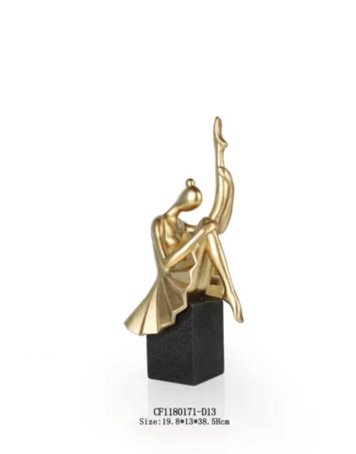 Elegant Ballet Dancer Sculpture