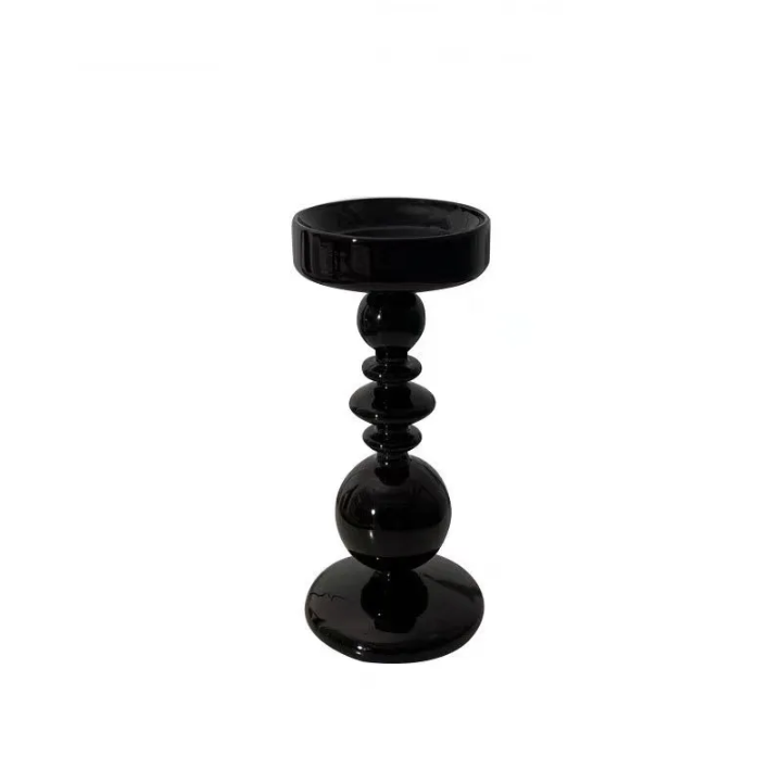 Black Ceramic Stand - Pack Of 2 Same Size