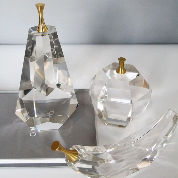 Crystal Decorative Set of 3