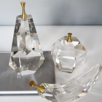 Crystal Decorative Set of 3
