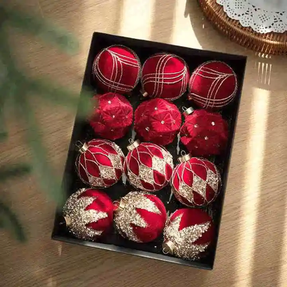 Luxury Christmas Ornaments Set of 12
