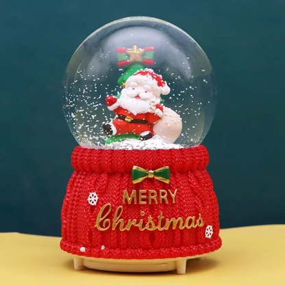 Santa Snow Globe - Medium size