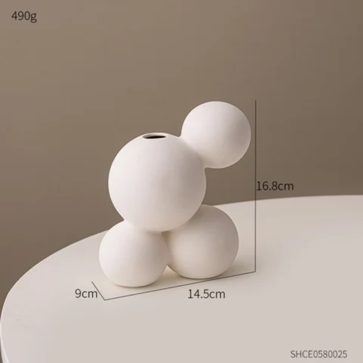 Modern Decorative Vase Set of 2 | Soft Elegant Style