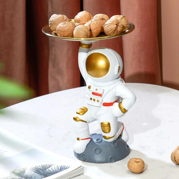 Astronaut Decorative Serving Tray | Functional Statement Piece