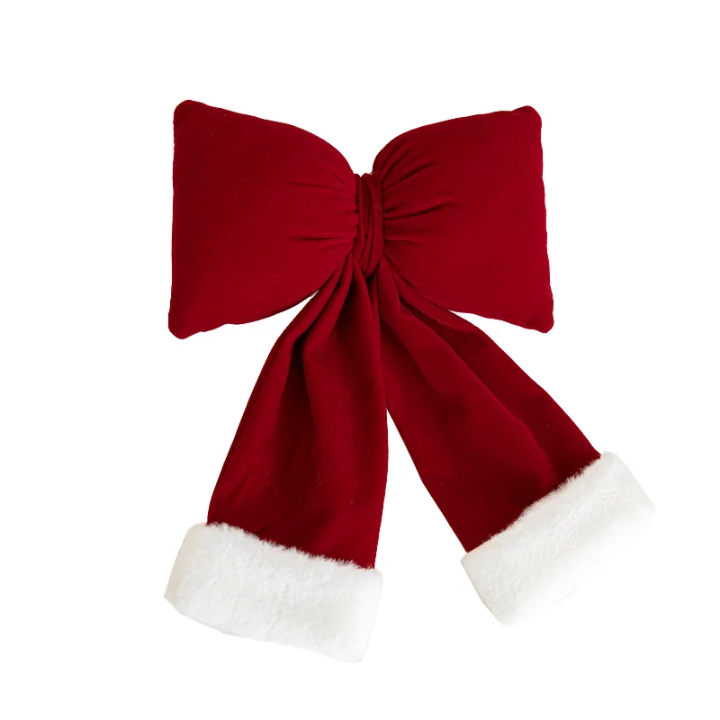 Festive Fabric Christmas Bow